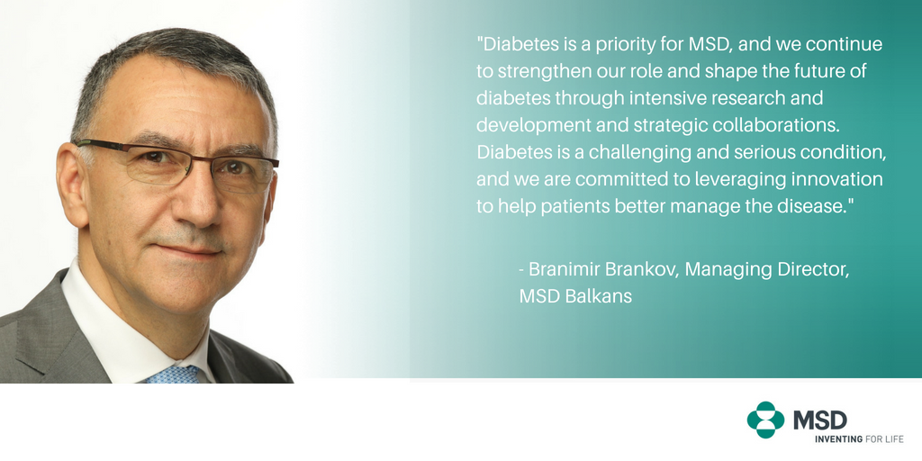 MSD_Romania's tweet photo. #Diabetes is a serious condition. We are committed to leveraging innovation to help patients better manage the disease. https://t.co/IPH15e91AB