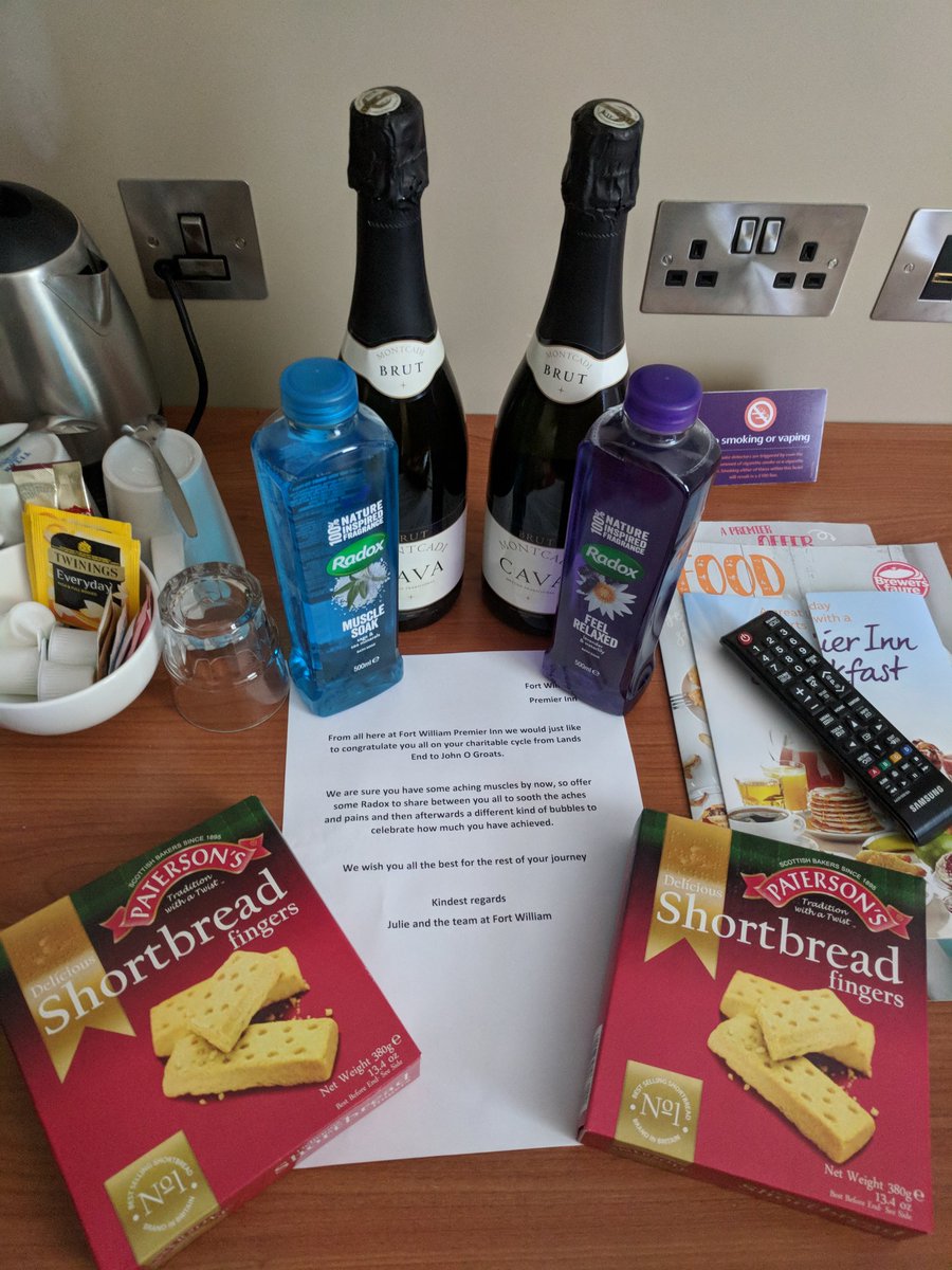 We had a call asking if we could make a fuss of a charity team cycling from lands end to John o groats...we never pass up a chance to pi wow
<a href="/CatherineSmi2/">Catherine smith</a> <a href="/AndyFr4ncis/">AndyFr4ncis</a>