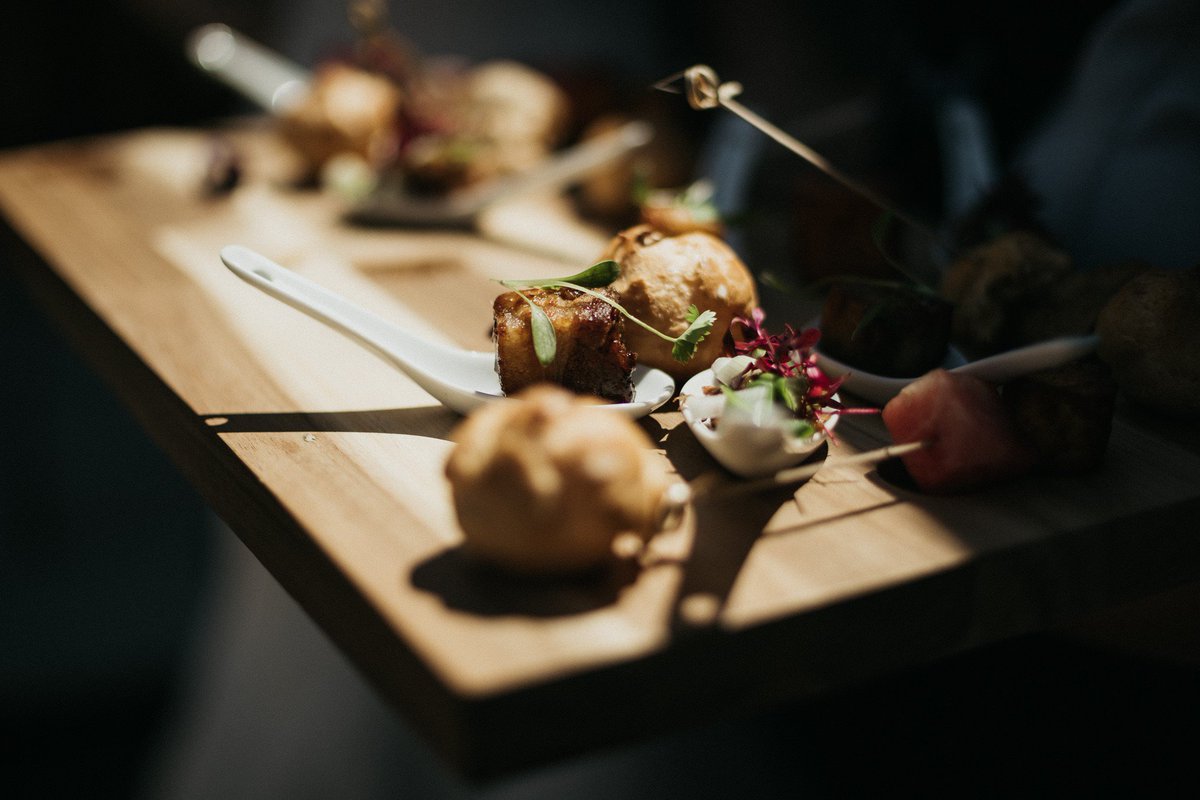 2 weeks until our open day! Pop along &amp; sample some of Wild Gastro's delicious canapés!

Photo: Stuart Dudleston

#threechoirs #weddingshowcase #hampshirecaterers