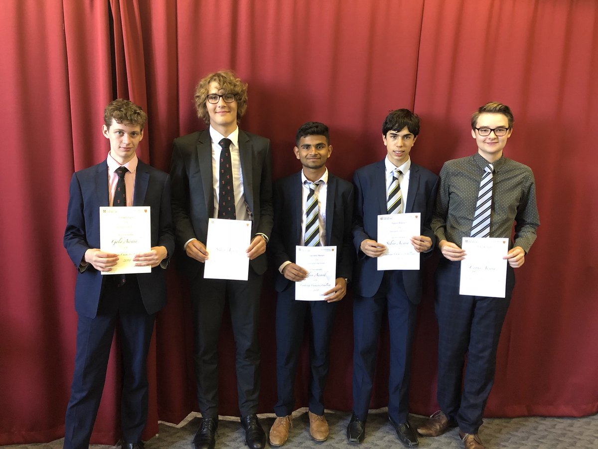 Just some of our Y12 <a href="/C3L6/">C3L6</a> certificate winners this year @NottsHigh @NHS_SixthForm - 4 Gold, 4 Silver and 2 Copper Awards overall - fantastic achievements #hardchemistry