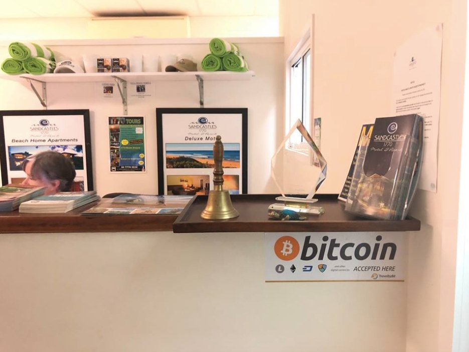 DtravelDAO's tweet photo. Now accepting #crypto: in the sub-tropical heart of Agnes Water-1770 is the Sandcastles Resort, the perfect place for a getaway or family vacation.

They set us up with a fantastic event space and great food at the on-site Green Turtle Cafe+Bar. #visitagnes1770 #bitcoinholiday https://t.co/NkJkfGHajQ