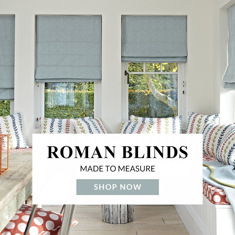 A hybrid between curtains and blinds, roman blinds are a fantastic choice for striking a balance between modern and traditional interior. Plain or patterned, our selection of roman blinds has something suit every style. Shop now: bit.ly/2tAuyy8 #curtainsdotcom