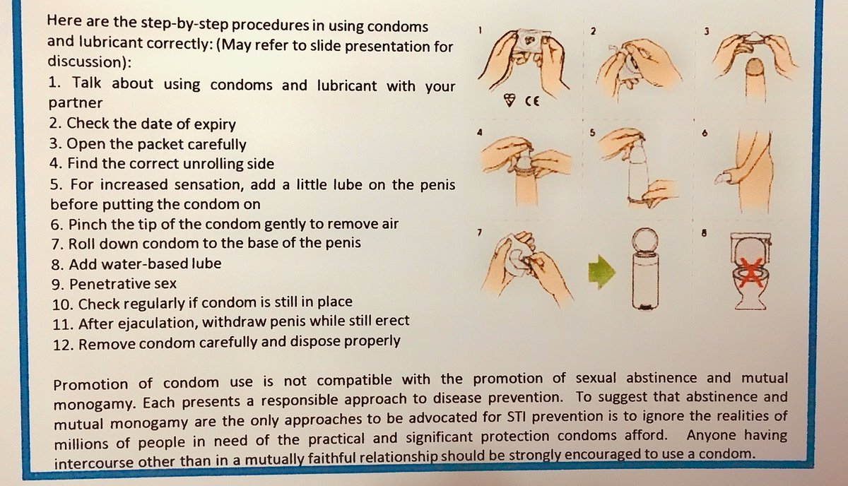 HivScreeningCEB's tweet photo. Proper use of condom and lube. 

#knowYourHIVstatus #safersex https://t.co/crvCdd9A94