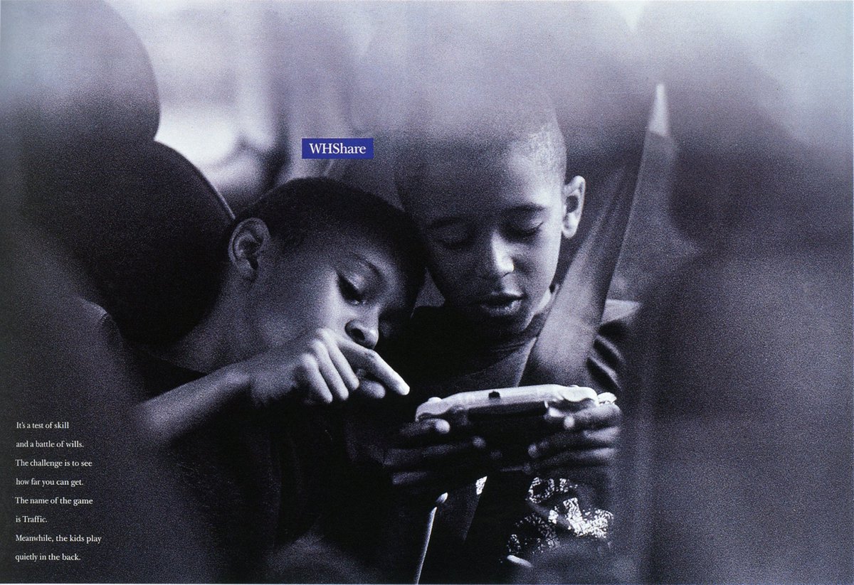 ReadMeLKP's tweet image. A campaign for WH Smith from the 1990s. Lovely writing.