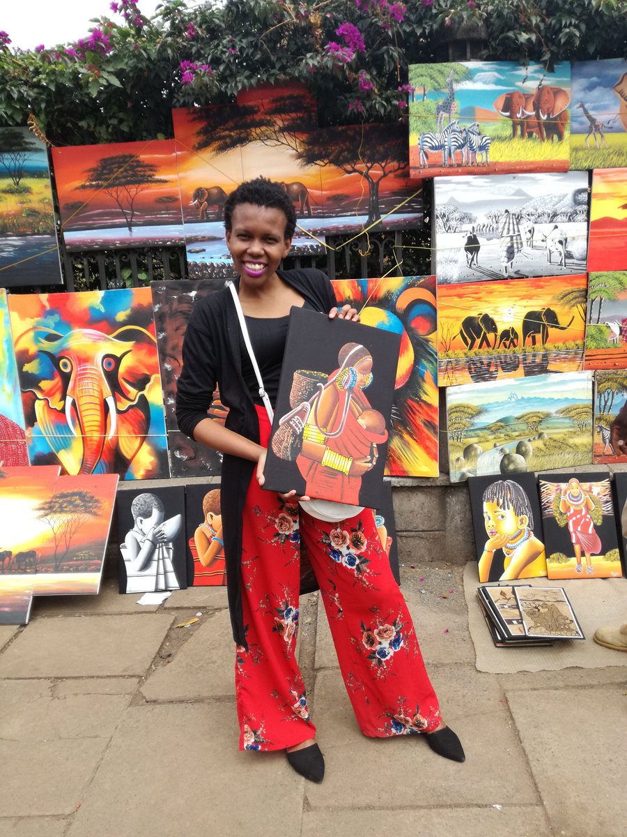zeehphoo's tweet photo. Masai market. https://t.co/EBrDTy6NMJ