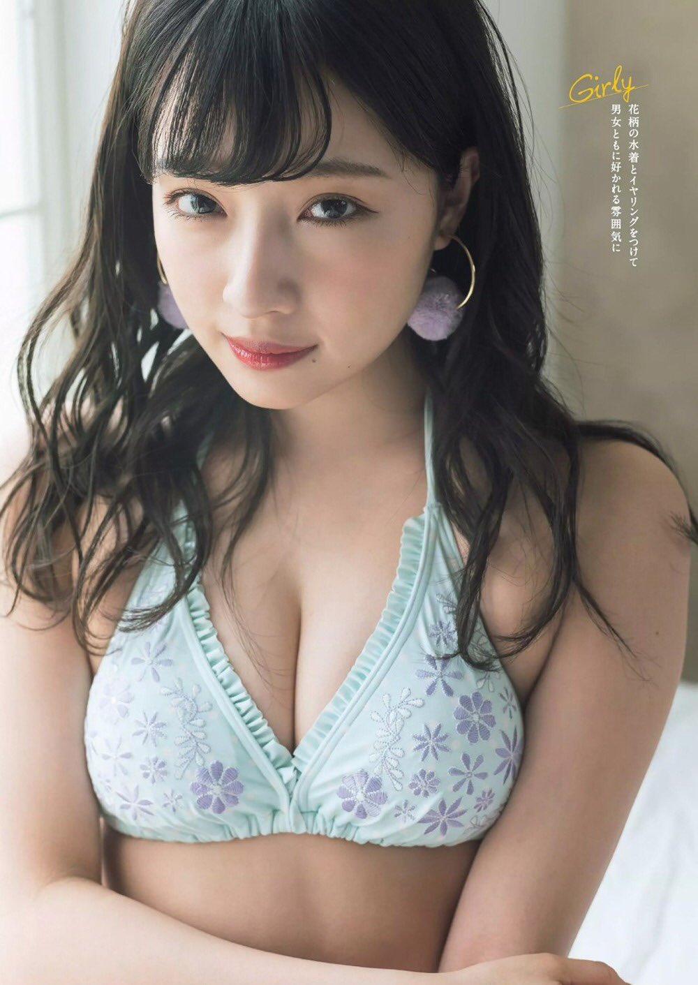 NMB48 村瀬紗英 生写真 ① 🍭 NMB48 村瀬紗英、ドSボディを惜しみなく披露した1st写真集
