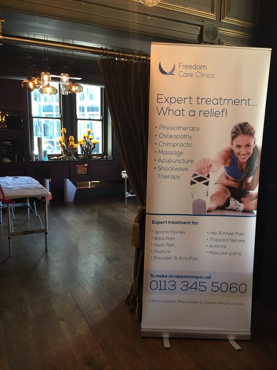 FreedomClinics's tweet photo. Post race massage for #Leeds10K @RugbyLeeds 👏🏼💥 https://t.co/WJHAO5hFTg