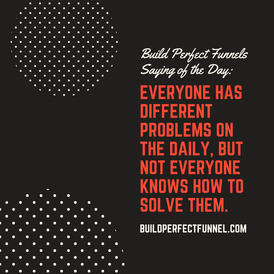socialmfunnels's tweet photo. Everyone has different problems on the daily, but not everyone knows how to solve them. https://t.co/GtZKrnm8e6