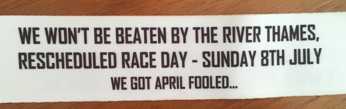 runnatalierun5's tweet image. Thank you @Weybridge10k 

Especially loving the race ribbon #aprilfooled #happyrunner