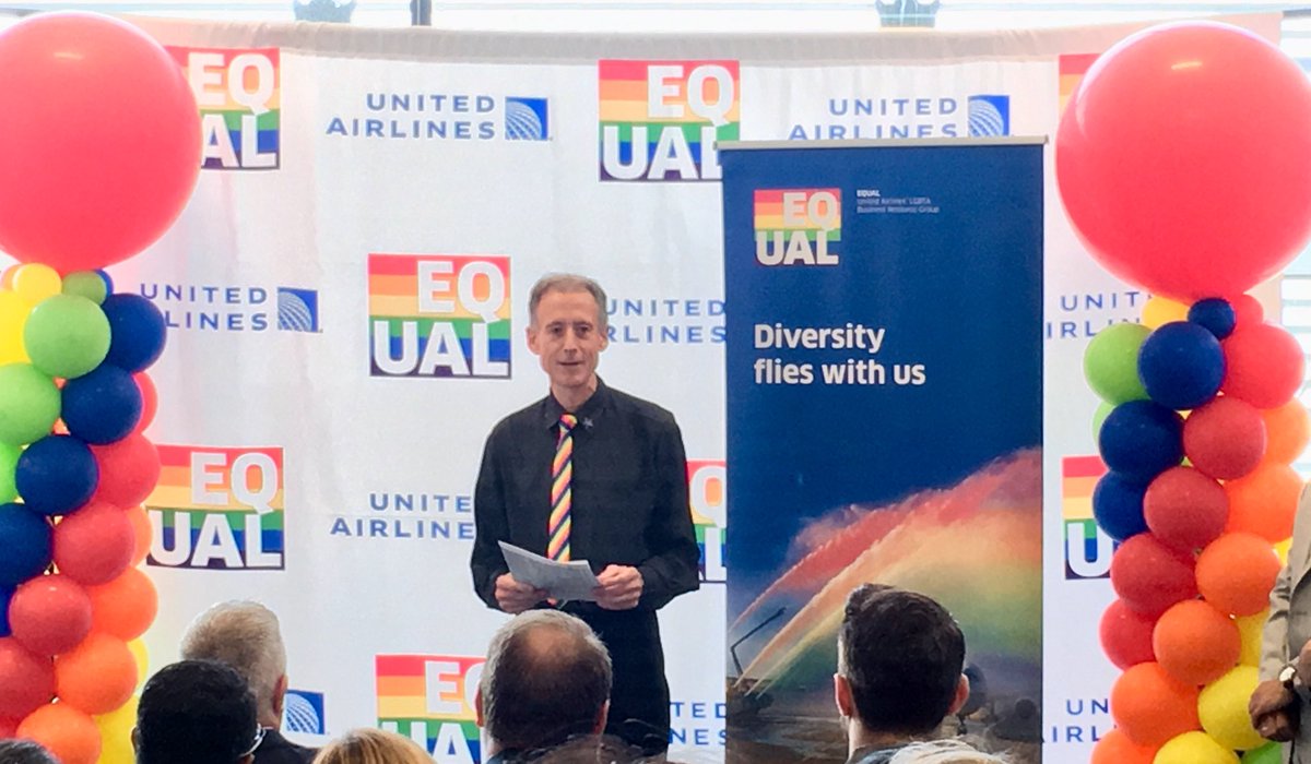 Congratulations on our newest chapter of EQUAL launched in LHR and United’s first participation in London Pride! Proud of our company for supporting diversity and inclusion around the world. @EQUAL_PR @weareunited #pride2018