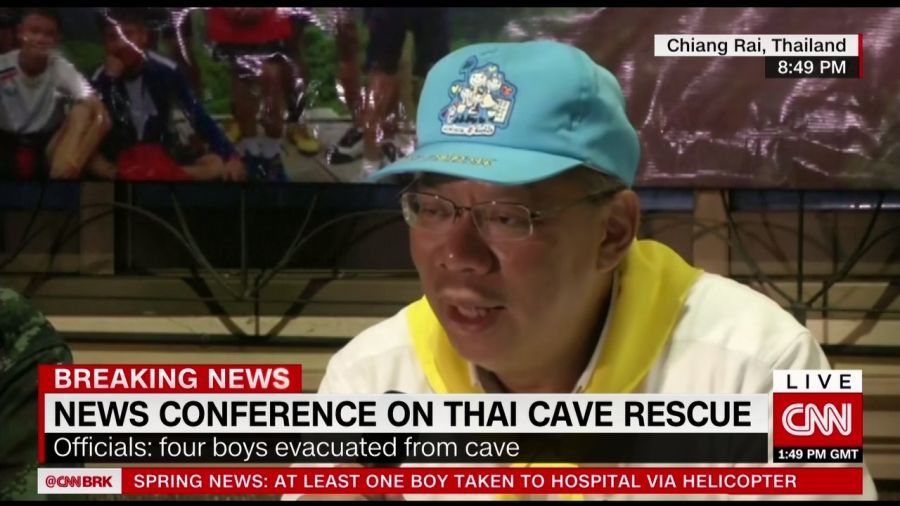 Cnn International On Twitter Thai Governor Says Cave Evacuations Took Less Time Than It Did In Drills Https T Co Ff3lkcvlic
