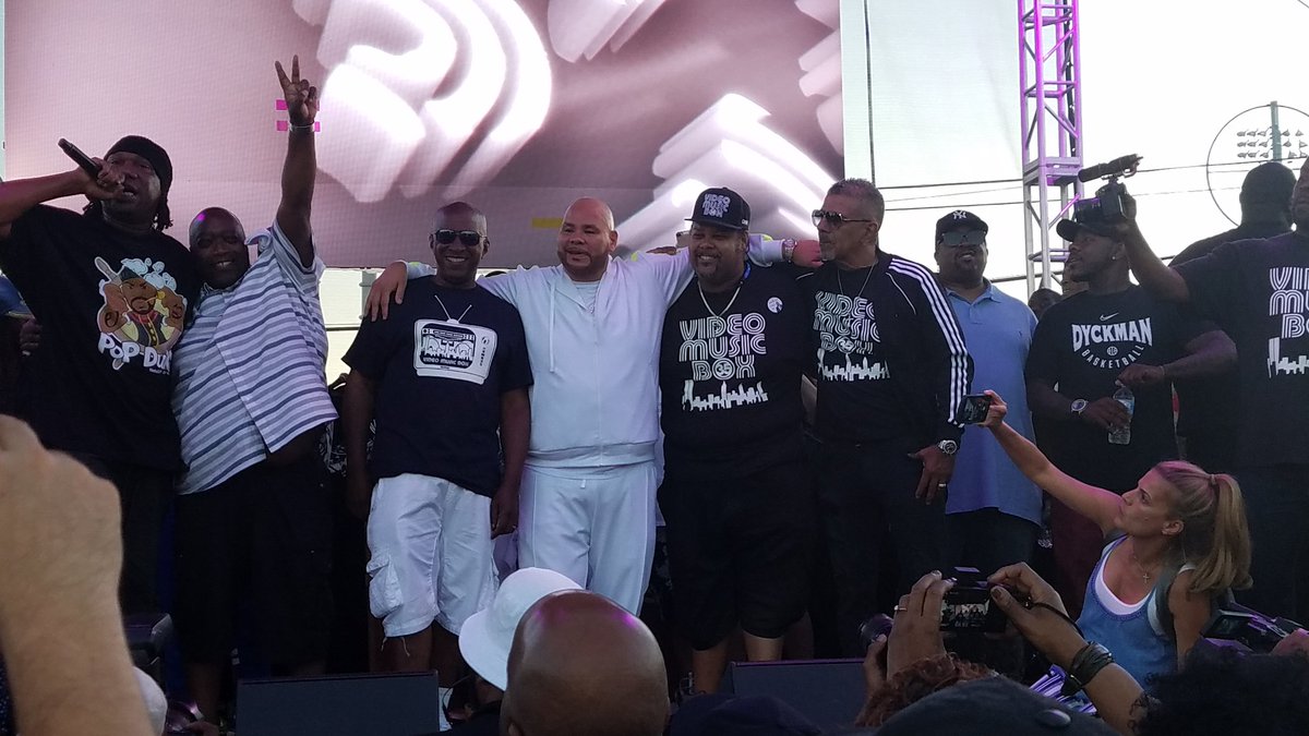 TheRealLGato's tweet image. The stage was on fire all day @ConeyIsland #vmb35