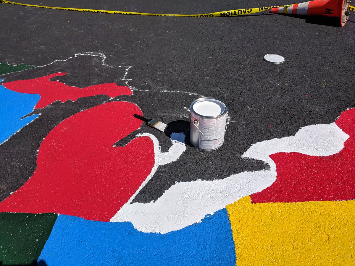 ToddADanielson's tweet image. Excited to be painting the #GreatLakes for my daughter's #GirlScouts #SilverProject. #LakeErie #LoveYourLake