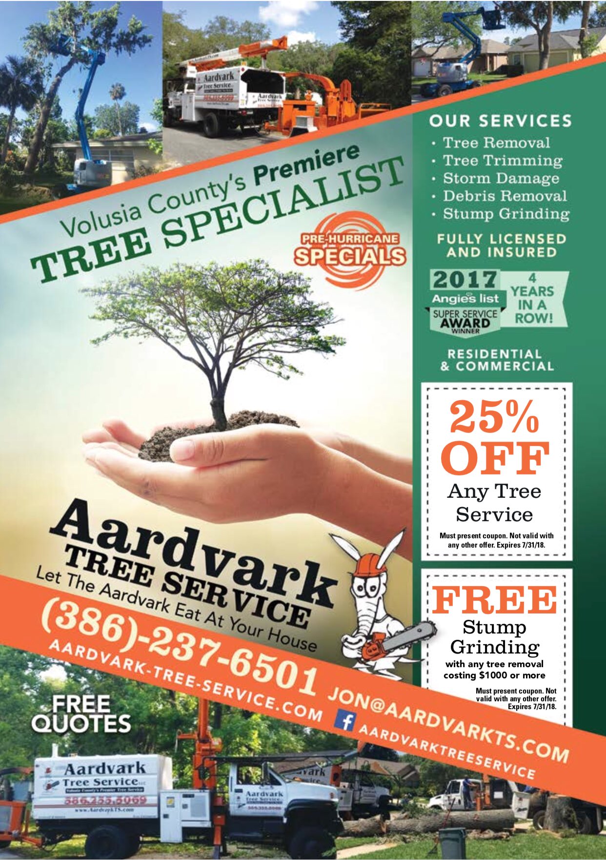 Aardvark Tree Service (@TreeAardvark) / Twitter