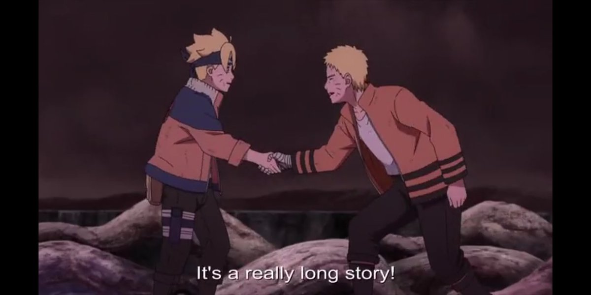 ranimedude's tweet photo. Yeah. Like, 720 episodes and 11 movies long. #Naruto #BORUTO #BorutoNarutoNextGenerations #anime https://t.co/NN6wKAWpW1