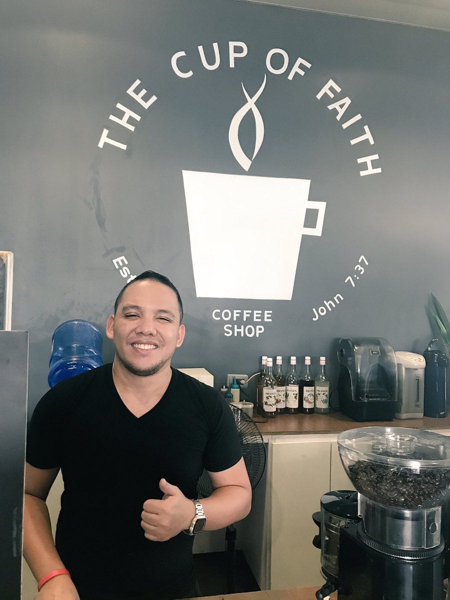 TheCupofFaith's tweet photo. So in Christ Jesus you are all children of God through faith...(Galatians 3:26-27) @TheCupofFaith #TheCupOfFaith #TheCupOfFaithCoffee #JesusFirstCoffeeSecond #best #coffeeshop #pasig #manila #philippines #CCF #CCFCenter https://t.co/bACbfzGyLz