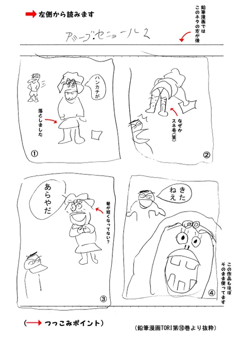 鉛筆漫画TORI.6「アミーゴセニョール2」 