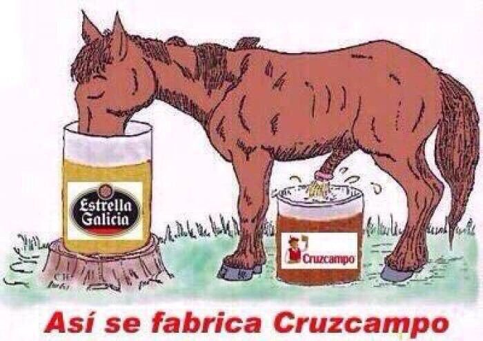 Resultado de imagem para memes cruzcampo