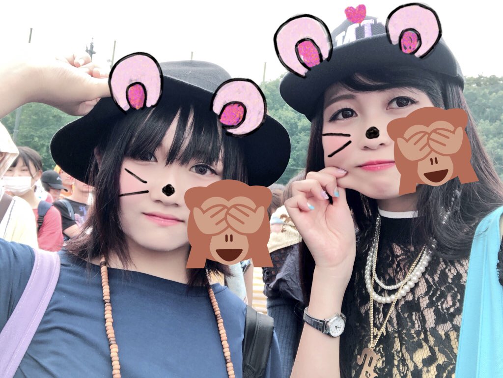mapon_bl's tweet photo. アイナナライブ2日間参戦ありがとう！
楽しい時間はあっとゆー間に過ぎていくなあ。。。でも！2ndライブがあることを信じて！ポジティブに余韻に浸ろうかな！！😍😍😍😍
一緒してくれて仲良くなった
かなめんandやよい！ありがとね！
いいMemoriesナナライだ！これからも増やしていこー！！！😆😆😘 https://t.co/wGQGTorXgj