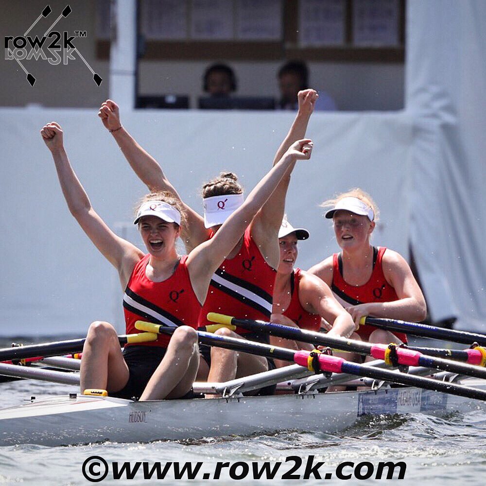 Y Quad Cities dominates the final of the Diamond Jubilee to become the first American crew to win the event at @henleyroyalregatta