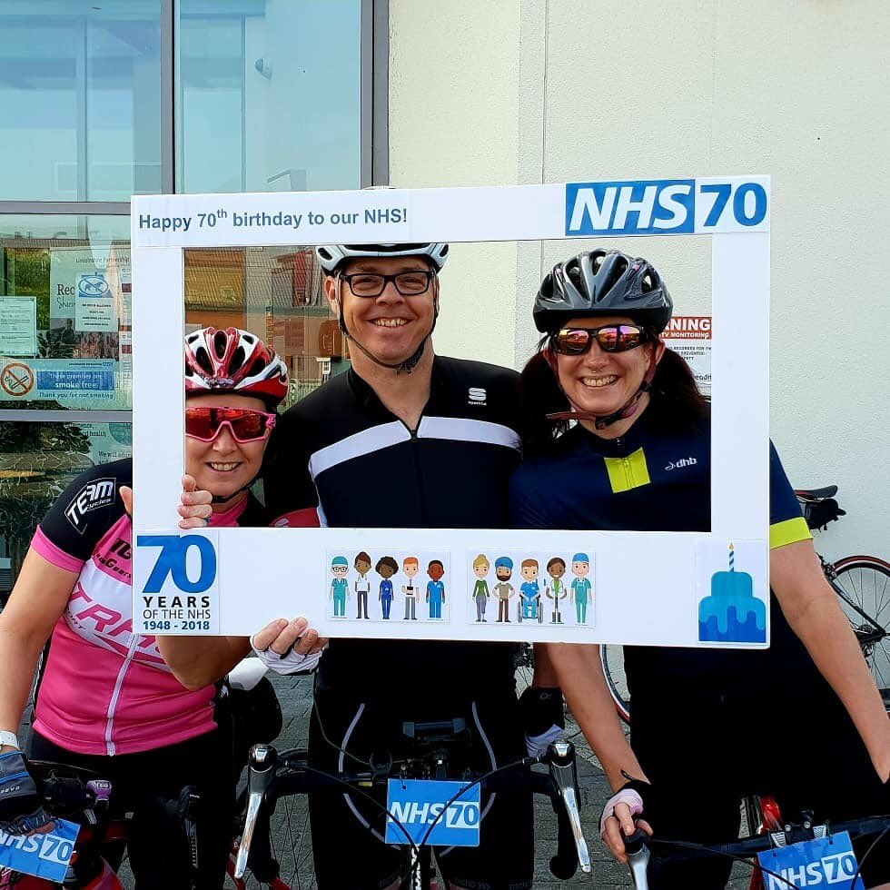 Marie Beck (@pureeejit) on Twitter photo <a href="/ULHT_News/">NHS United Lincs</a> - Celebrating NHS70 with our Head of Nursing and his wife on a 70mile bike ride. An excellent event arranged by Ian <a href="/LPFTNHS/">Lincolnshire Partnership NHS Foundation Trust</a>. #NHS70 #NHS70ULHT #NHS1000miles 🚴♀️<a href="/MelvinWar2004/">Michelle Rhodes</a> @JanSobieraj <a href="/dcleave/">dcleave</a> <a href="/JuliaCleave/">Julia Cleave 🐾❤🐶</a> @WiseBadger15 @ <a href="/ULHT_News/">NHS United Lincs</a> - Celebrating NHS70 with our Head of Nursing and his wife on a 70mile bike ride. An excellent event arranged by Ian <a href="/LPFTNHS/">Lincolnshire Partnership NHS Foundation Trust</a>. #NHS70 #NHS70ULHT #NHS1000miles 🚴♀️<a href="/MelvinWar2004/">Michelle Rhodes</a> @JanSobieraj <a href="/dcleave/">dcleave</a> <a href="/JuliaCleave/">Julia Cleave 🐾❤🐶</a> @WiseBadger15 @