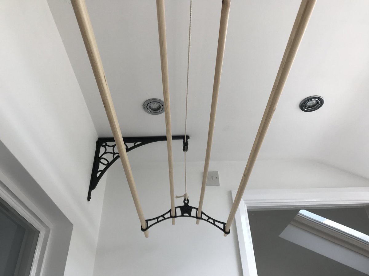 Castinstyle On Twitter Kitchen Maid Clothes Airer Wall Support