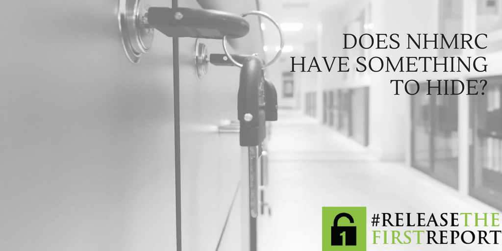 If there is truly no reliable evidence that homeopathy is effective for any condition, why did NHMRC need to conduct a review TWICE to reach that conclusion, and why remove all traces of the FIRST report? Sign up now at releasethefirstreport.com/join-the-campa…