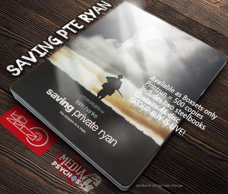 media_psychos's tweet photo. Saving Private Ryan - HDZeta (Boxset).
Secure a copy of this limited release now at https://t.co/WAQikBWxie
Mediapsychos - the Home of HDZeta Groupbuys
#mediapsychos #hdzeta #freshupdates https://t.co/Uv7vsydycw