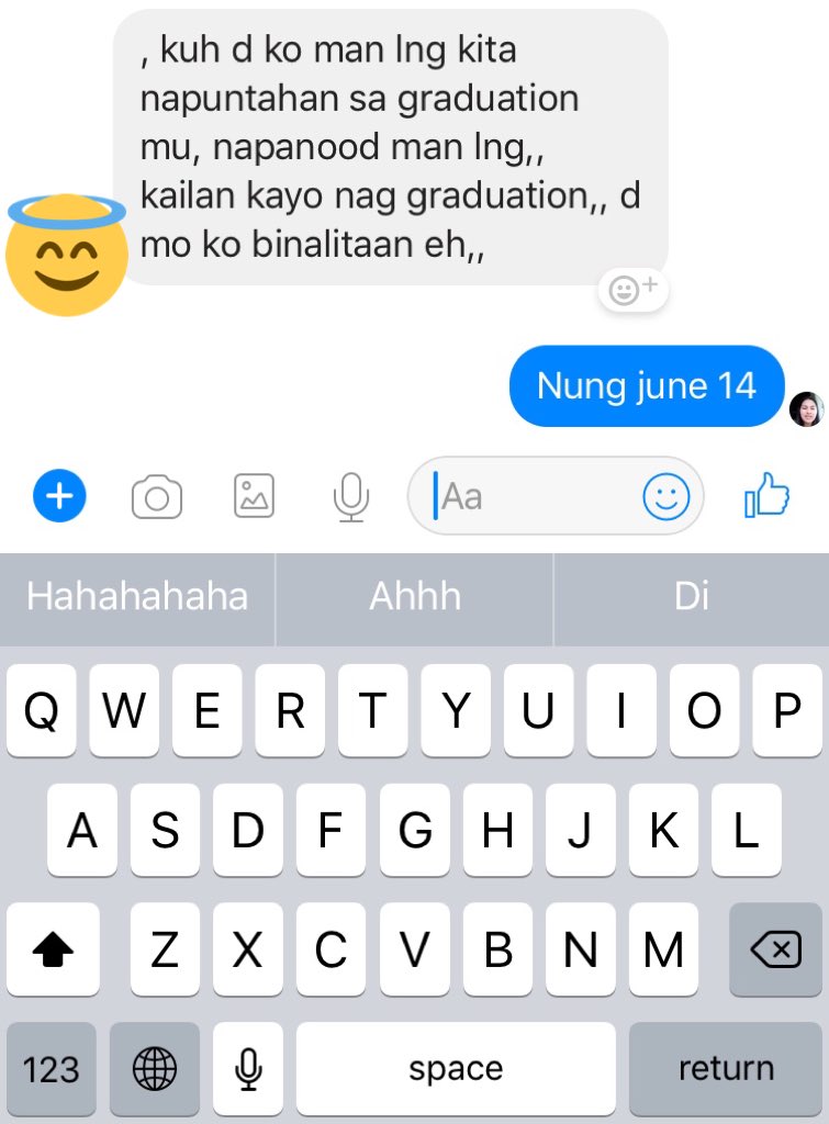 itsbojimplata's tweet photo. Nakakataba ng puso ung bigla bigla chat ng mga dati kong pasyente. Sana lahat ng pasyente ganito. #stuDENTIST https://t.co/tXNU6lI23d