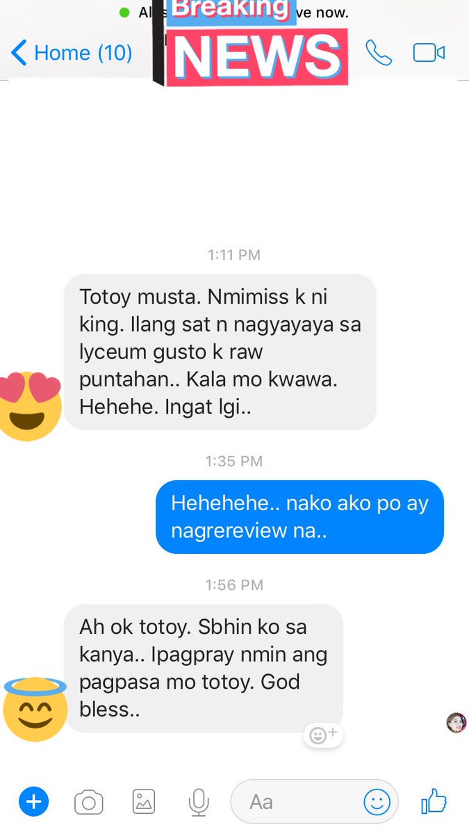 itsbojimplata's tweet photo. Nakakataba ng puso ung bigla bigla chat ng mga dati kong pasyente. Sana lahat ng pasyente ganito. #stuDENTIST https://t.co/tXNU6lI23d