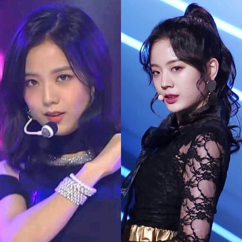 Flover Gyulka On Twitter Gyuri And Jisoo Very Look A Like