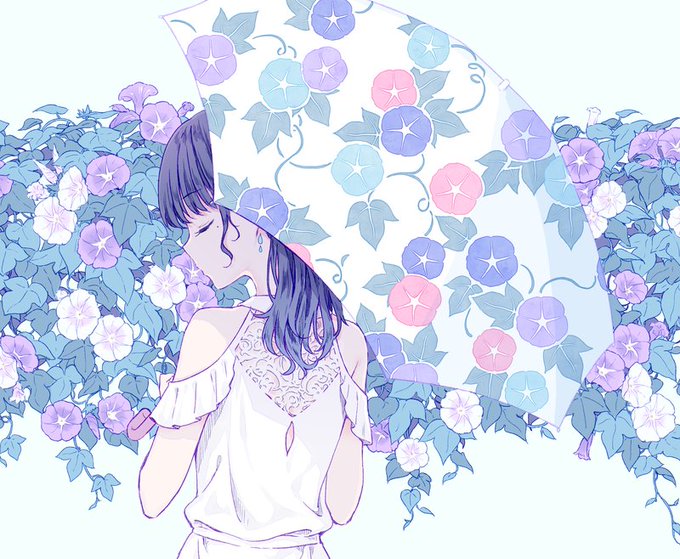 「purple flower」 illustration images(Oldest｜RT&Fav:50)