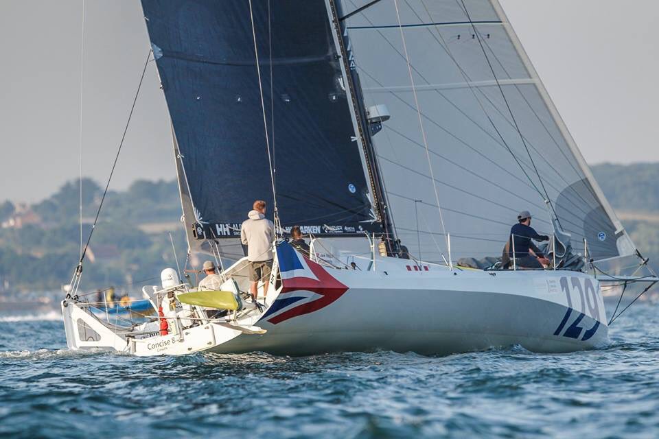 TriggerSailing's tweet photo. 🏆 Round the Island race winners!

🥇1st Class 40 home in 9 hours 57 minutes and 58 seconds.

💬 Another challenging race of wind holes and local effects..!

Helly Hansen Team Concise Class40

📷 James Tomlinson Paul Wyeth   #tiggerracing #T1D #sailing https://t.co/4KqeAI0RAa