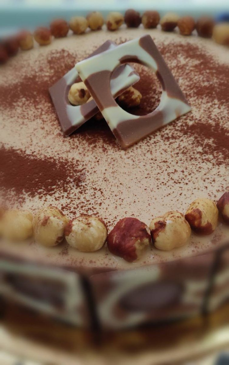 iMannari's tweet photo. Torta gelato: Cioccolato Araguani 72% e Nocciola Gentile Romana #Valrhona #lafescennina#gelato#icecream#foodporn#summer#estate#Araguani#cioccolato#nocciola#viterbo https://t.co/5OR78fhCKh