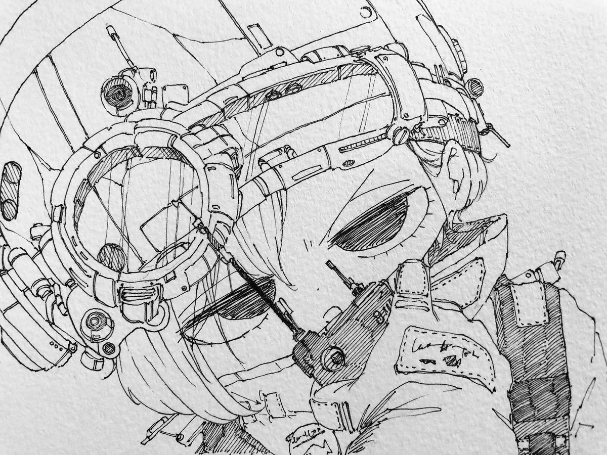 応答せよ アナログイラスト ペン画 ペン画を流してペン画民を増やそう イ Mekaringoの漫画 応答せよ アナログイラスト ペン画 ペン画を流してペン画民を増やそう イ Mekaringoの漫画