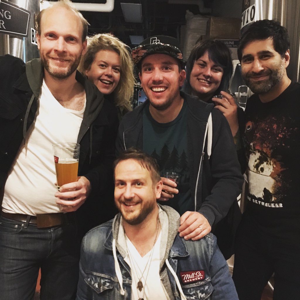 Excited to announce our friends from <a href="/ruralalberta/">The RAA</a> will be joining us at the brewpub TODAY! 
Doors @ 1:00pm
Acoustic set @ 2:00pm *followed by signing 
RA ALE is available on tap, growlers &amp; our brand new cans! 
<a href="/X929/">X92.9</a>