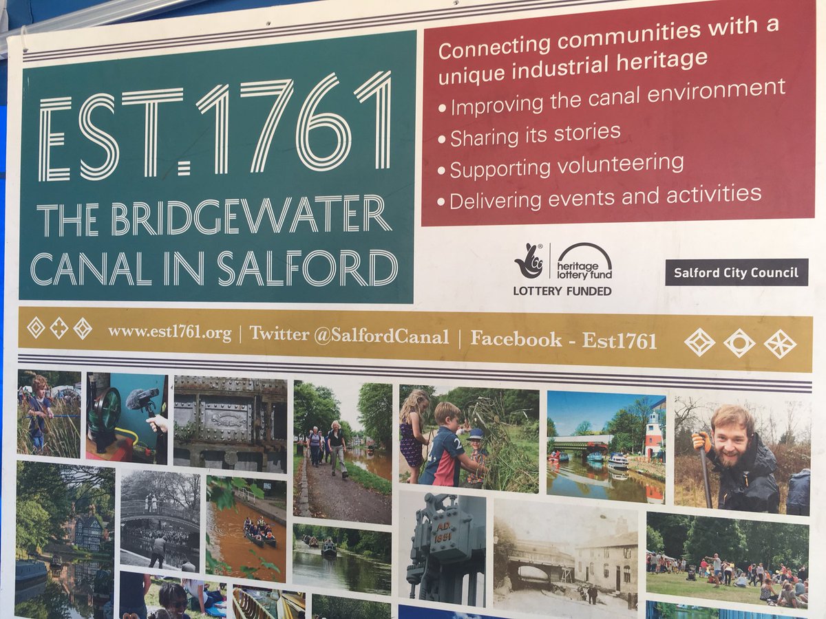 SophiaHatfield's tweet photo. At the #BridgewaterWeekender in #Monton @SalfordCanal today and itβs ace! https://t.co/ny6HEkINig