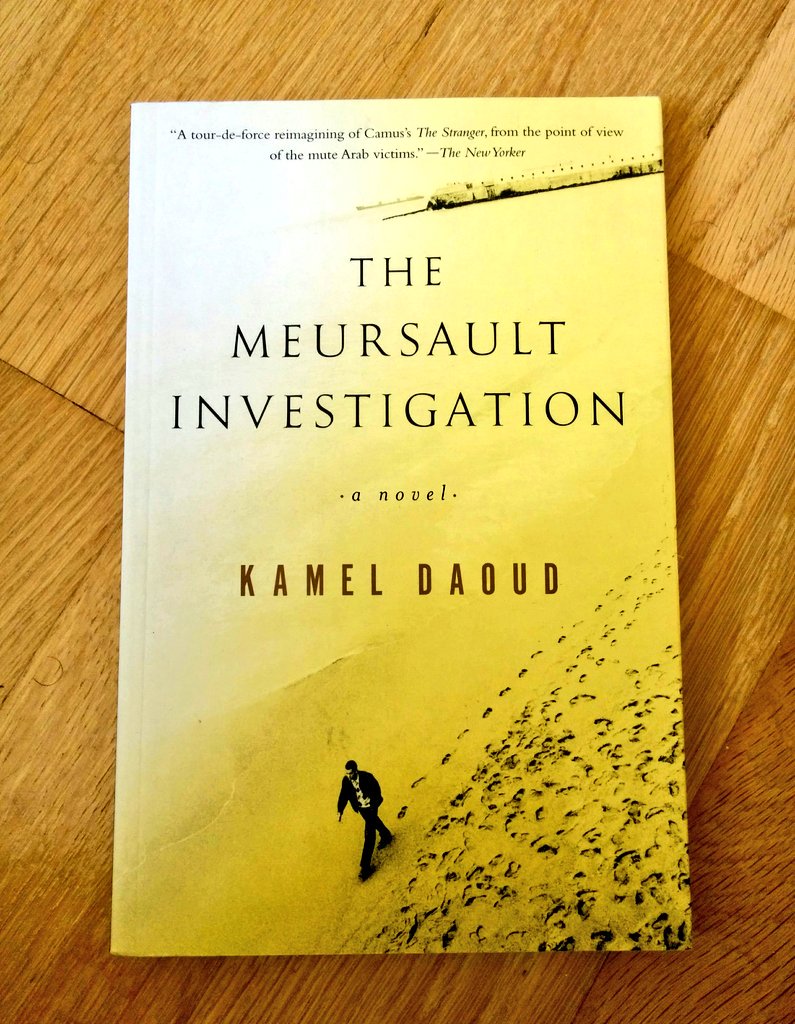 34. Mersault kills an Arab in Camus' existential 'L'Etranger'. The victim is obscure, irrelevant to the European's despair. Here, Daoud gives the Arab a name 'Musa'. But (Algerian) postcolonialism births stillborn freedoms, midwived by violence. An homage, a rebuke, a side eye.