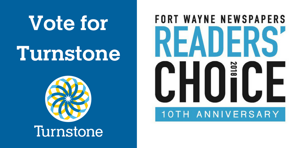 TurnstoneCenter's tweet photo. @TurnstoneCenter is honored to have been nominated by YOU in two Services categories of this year's Fort Wayne Newspapers' Reader's Choice Awards! Please vote for us now in the Child Care/Learning Center and Health - Exercise Facility categories. https://t.co/t1dF6G8blt https://t.co/ZxD2VFl6Fm