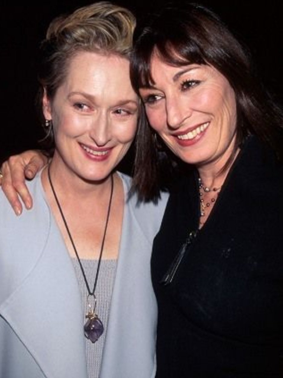 Happy birthday to Miranda Priestley\s sister (in my mind, anyway!)
Anjelica Huston!      