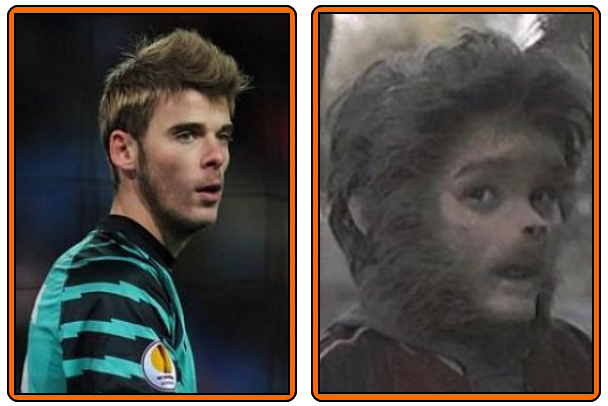 David DE GEA & Jumanji kid