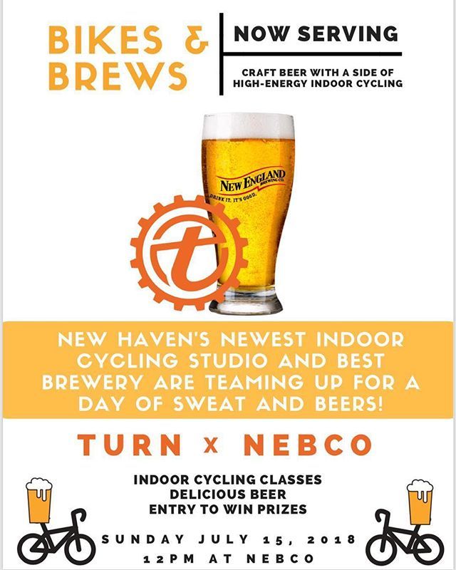 #Repost @turn_nhv
・・・
This event is one week from today! Link in bio to purchase tickets!  #BikesAndBrews #IndoorCycling #CraftBeer #NEBCO #TURNITUP #nhv #gscia ift.tt/2MZ0ZNT