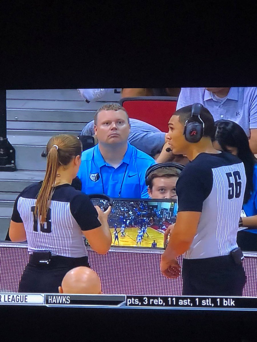 IMSports's tweet photo. UCF's NBA Summer League takeover continued last night with Dannica Mosher and John Conley.
#UCF #refs #correctcall #bettereveryday https://t.co/tFlsvq2wby