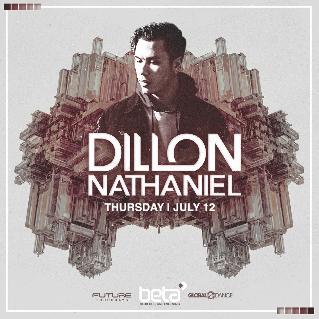 Follow @GlobalDanceFest & RT to win a pair of tix to @DillonNathaniel at #FutureThursdays!