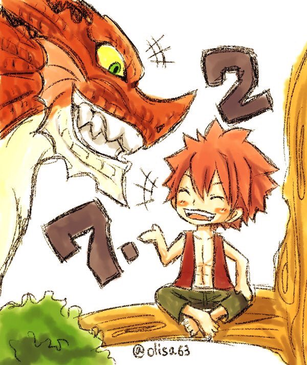 #fairytail #Natsu #art by Olisa