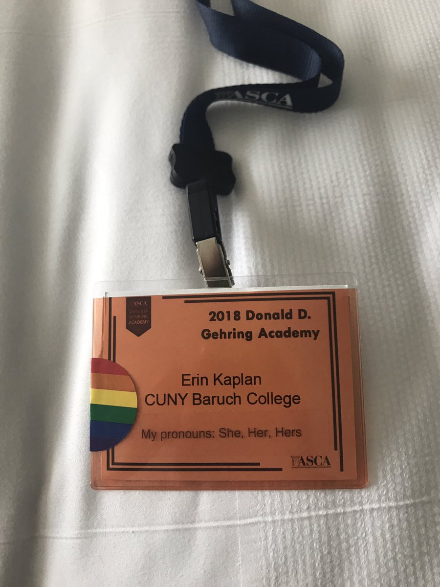 erinkaplan_'s tweet photo. So stoked for @TheASCA #GehringAcademy 2018 to start tonight! #studentaffairs #studentconduct #highered #SApro #ASCA https://t.co/7qB6JQTipO