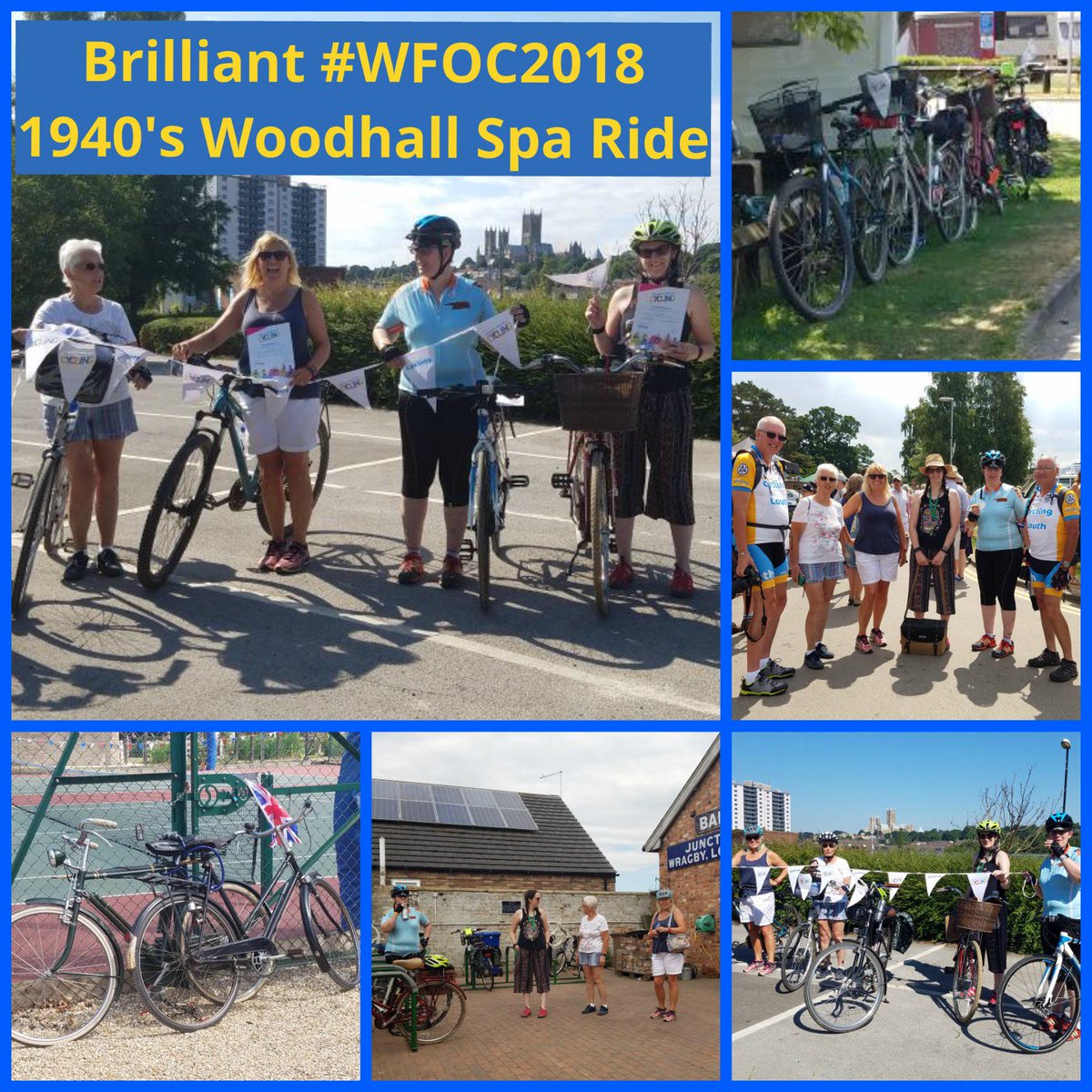 Melaniecycles's tweet photo. Great second Lincoln @wearecyclinguk Women's Festival of Cycling ride :) good fun, great women, and an excellent day for these @wearecyclinguk &amp; @HSBCUKBreeze women and members #WFOC2018 #breakthemould #cyclelib @ThisGirlCanUK @visitlincoln @AccessLincoln @ActiveLincs https://t.co/iexMyJHXKb
