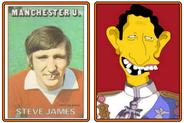 Steve JAMES & Prince Charles from The Simpsons