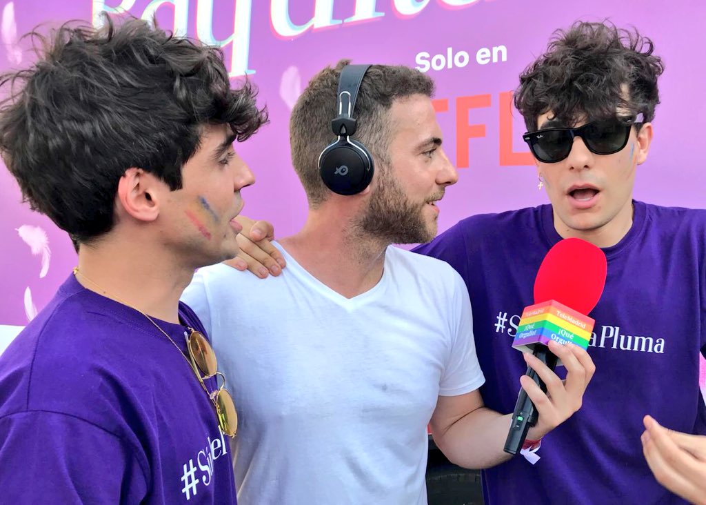 ZesarM's tweet photo. Ha sido una semana muy especial. Gracias @telemadrid por dejarme vivir y retransmitir esta #Madrid diversa. #Orgullo2018 #OrgulloTelemadrid2018 https://t.co/HKR8oHxmHA