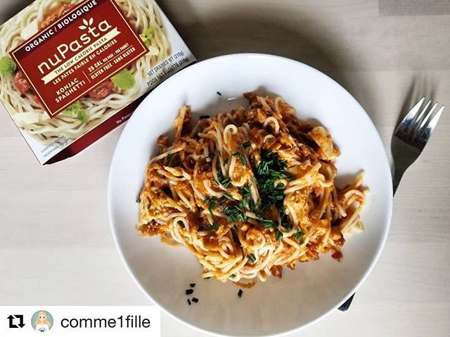 nuPastaCanada's tweet photo. #Repost @comme1fille with @get_repost
・・・
When you're hungry but don't feel like cooking. Took 10 min to make and it was DELICIOUS. Nupasta + tuna can +marinara sauce + some bacon bits= yummy!! #nupasta #nutrition #glutenfree #food #fitmom #fitnessjo… https://t.co/650GEJl1UN https://t.co/QBvqi1Njh4